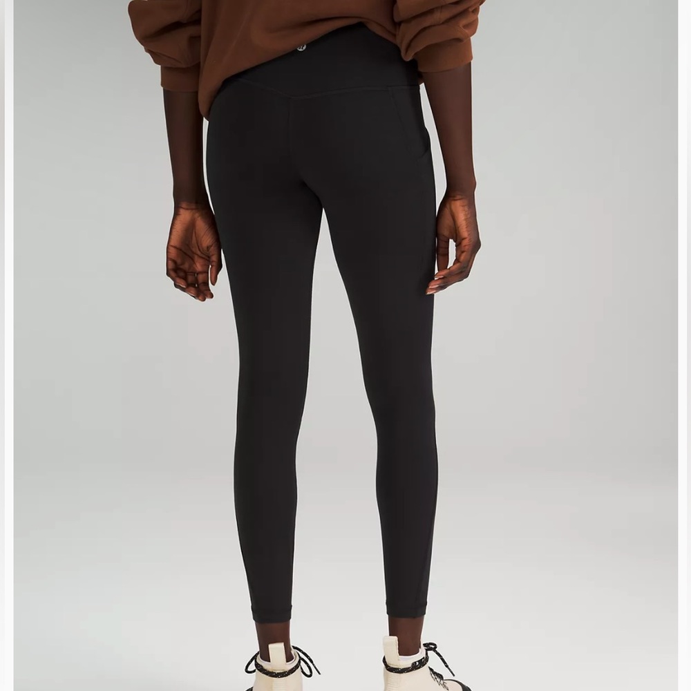 Black Lululemon leggings size 4